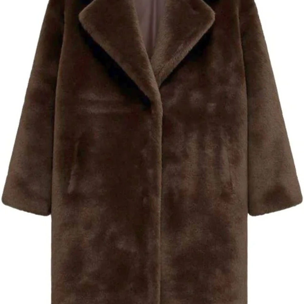 Cozy Brown Teddy Jacket
